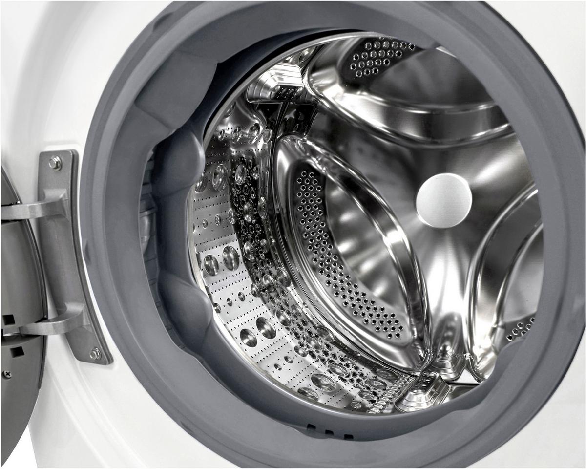 Waschmaschine LG F2v7slim9 9 kg 1160 U/Min ThinQ - Weiß, Basics, Glas/Kunststoff (60/85/47,5cm) - LG