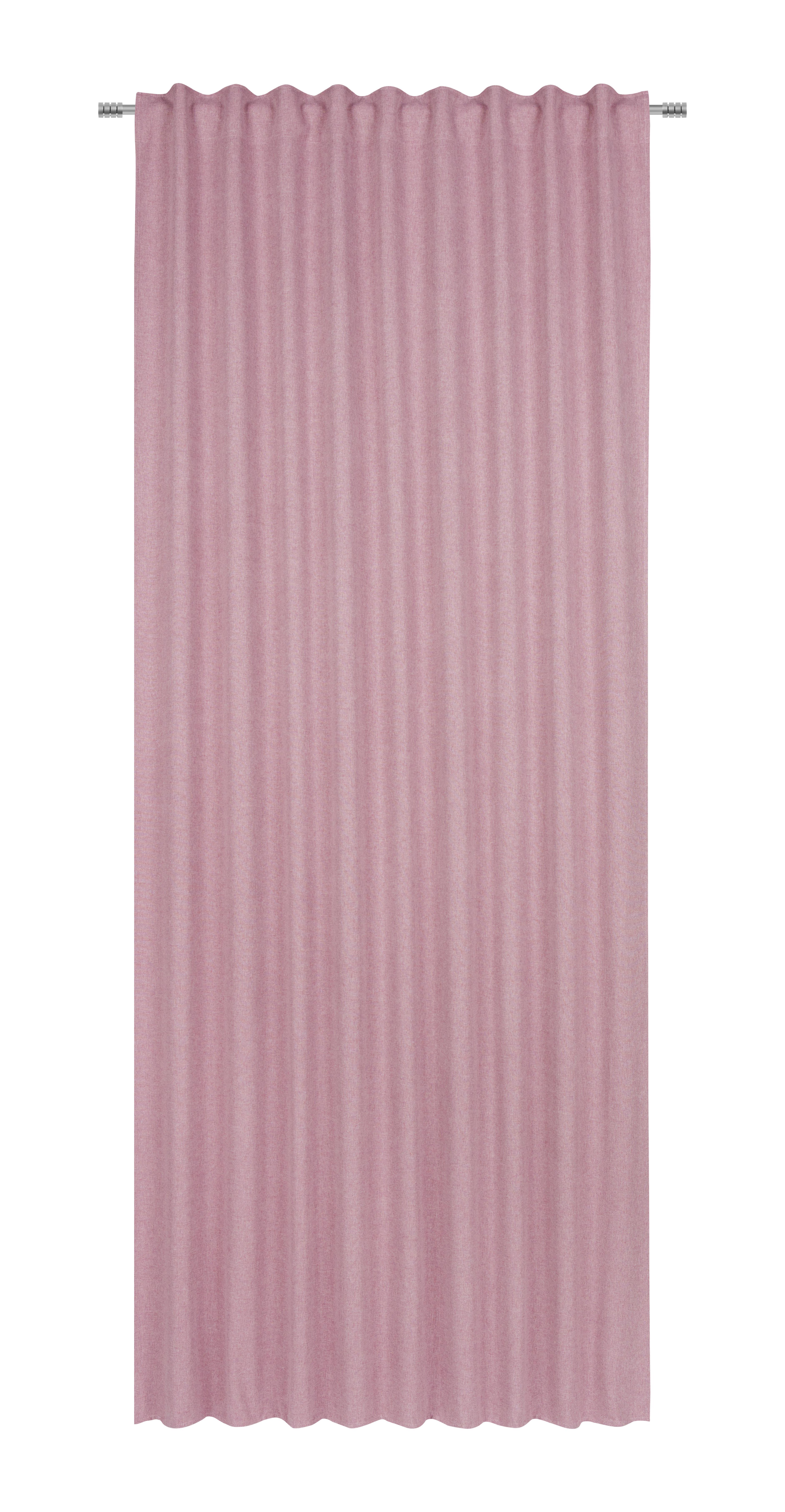 Hotový Záves Ulrich, 135/300cm, Staroružová - staroružová, Moderný, textil (135/300cm) - Modern Living