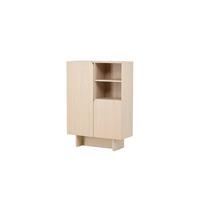 Aktenschrank Tyresö Weiß B: 80 cm - Weiß, MODERN, Holz (80/110/30cm) - Livetastic