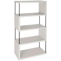 Regal Meran Schwarz/Kaschmir B: 66 cm - Kaschmir/Schwarz, Trend, Holzwerkstoff/Metall (66/136,5/35cm)