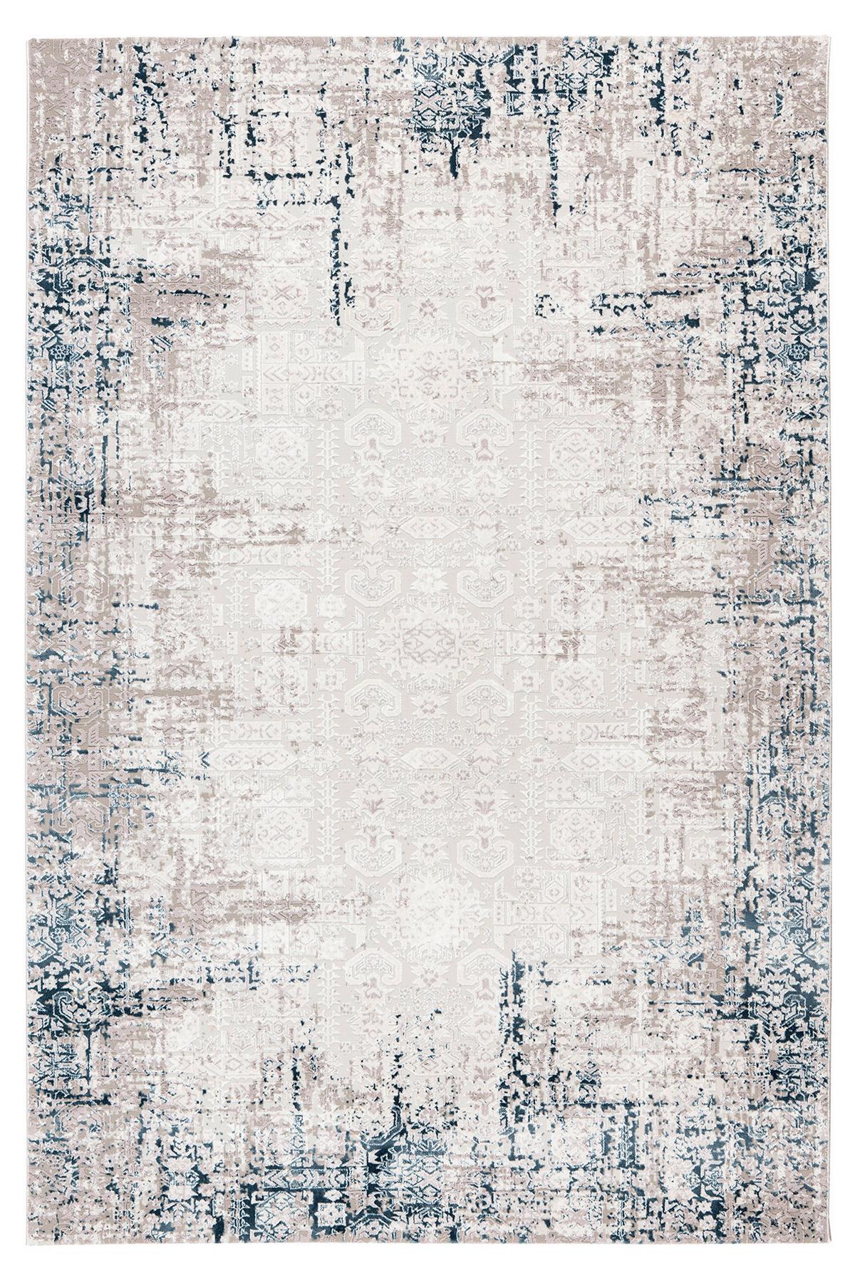 Vintage-teppich My Phoenix - Blau/Beige, LIFESTYLE, Textil (200/290cm) - Obsession