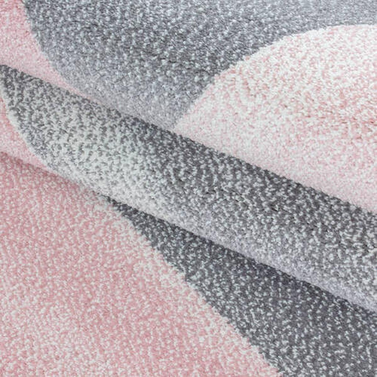 Webteppich Beta - Pink, Basics, Textil (140/200cm) - Novel