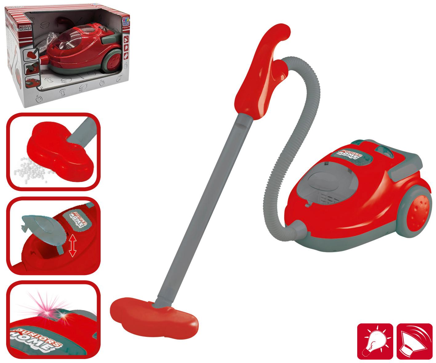 Kinderstaubsauger Ervin - Rot, Basics, Kunststoff (22/13/14cm)