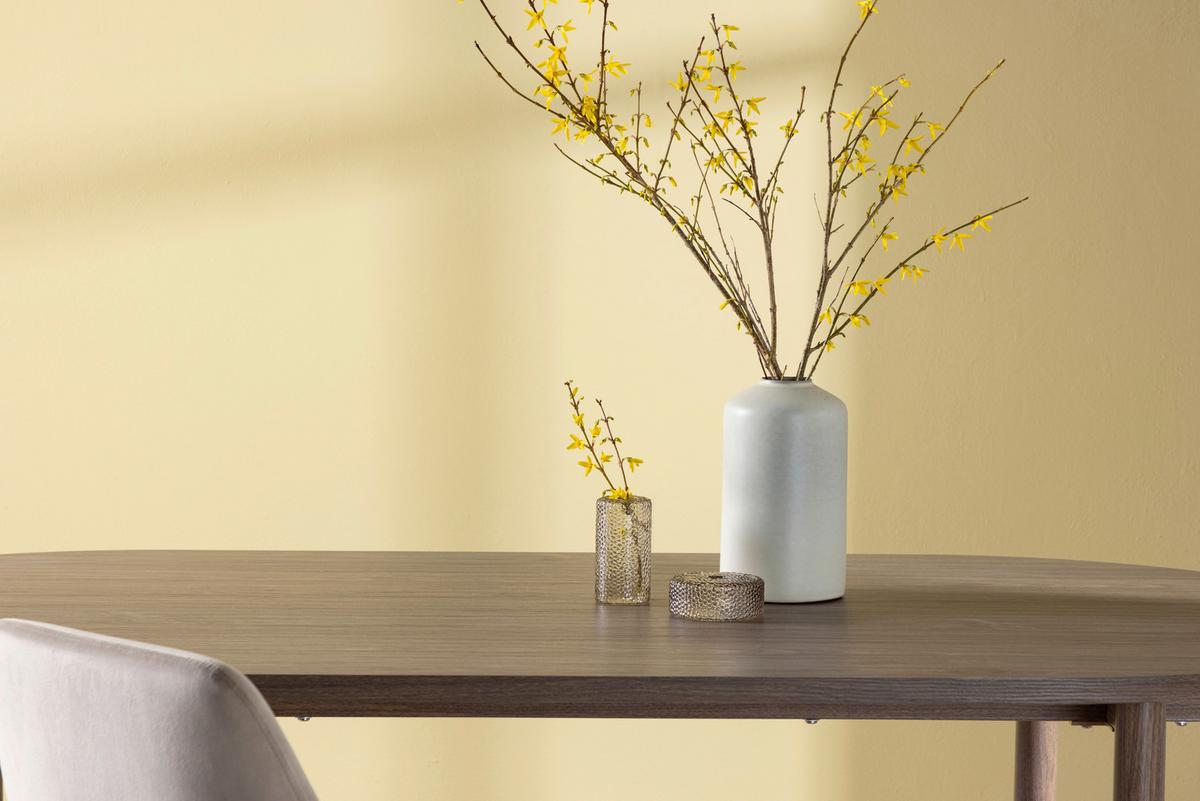 Esstisch Andy - Braun, Design, Holzwerkstoff/Metall (180/90/75cm) - Livetastic