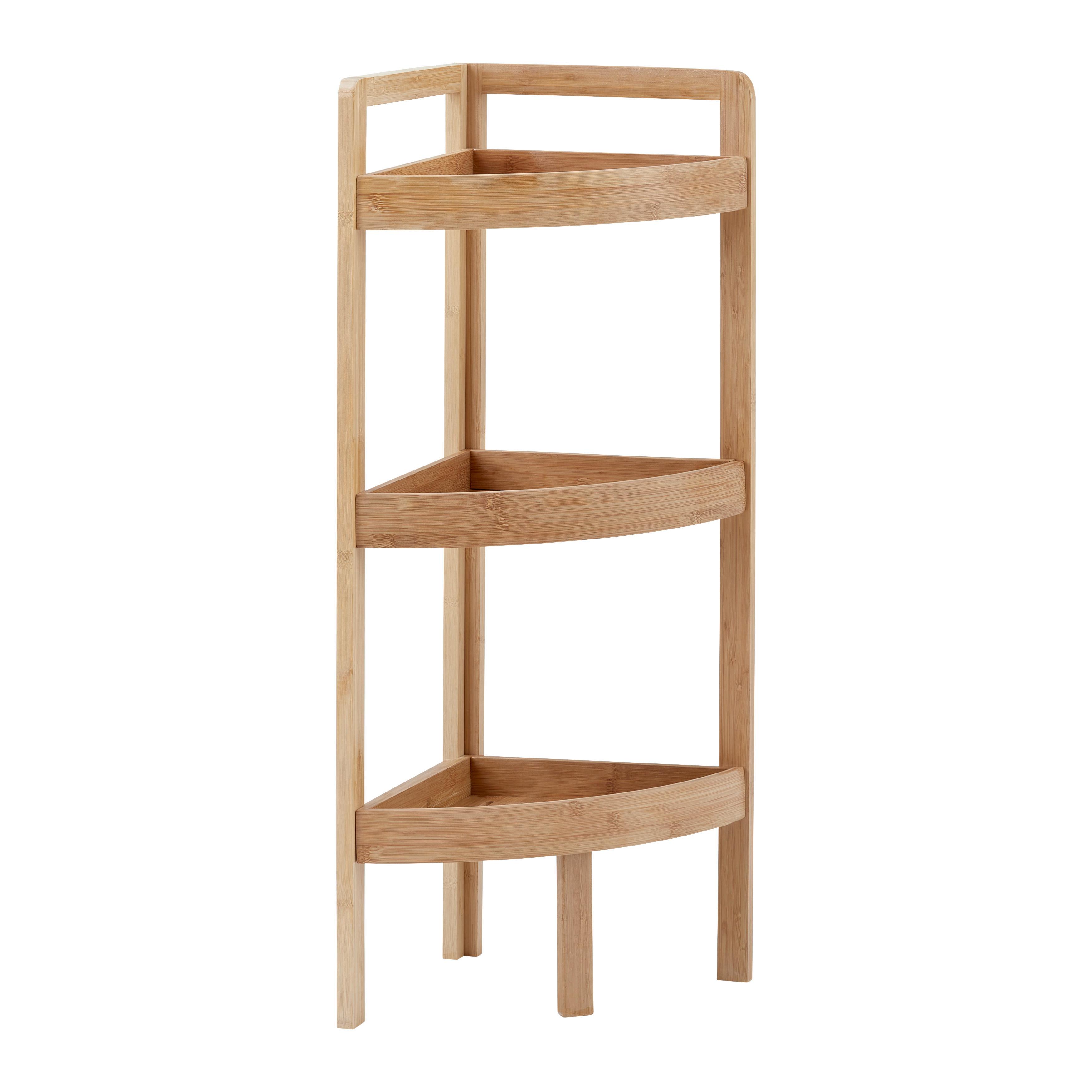 Regál BONNY prírodné farby - prírodná farba, Modern, prírodné materiály (29/85/29cm) - P & B