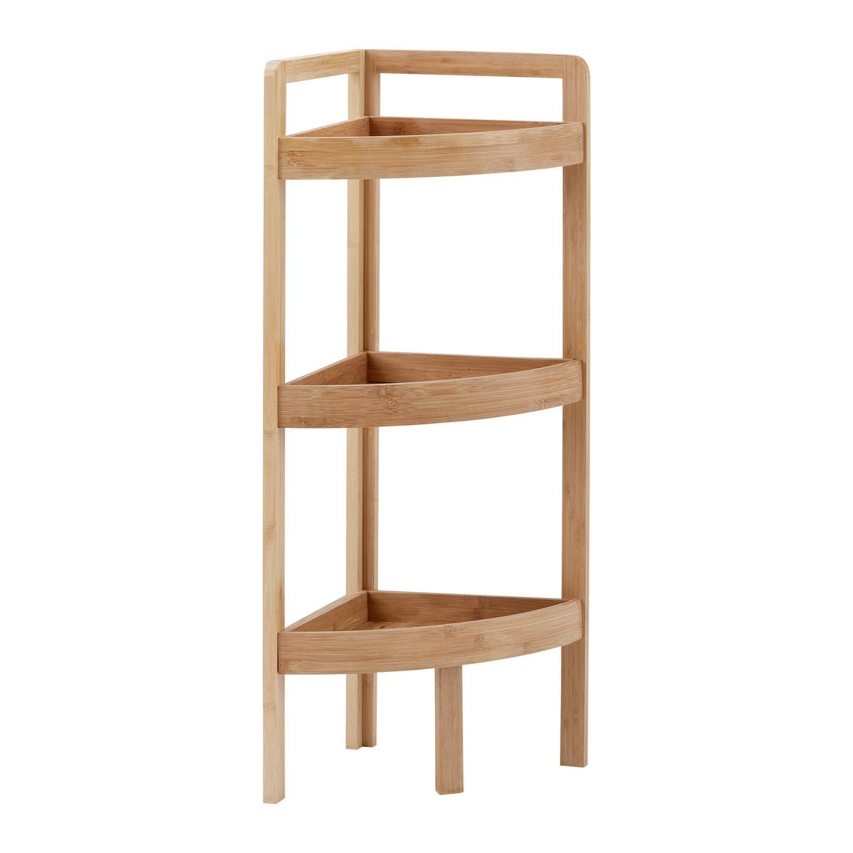 Regál BONNY prírodné farby - prírodná farba, Modern, prírodné materiály (29/85/29cm) - P & B