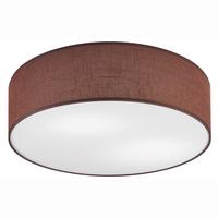 Deckenleuchte Estelle Hellbraun B: 45 cm - Hellbraun, Basics, Textil (13/45/13cm)