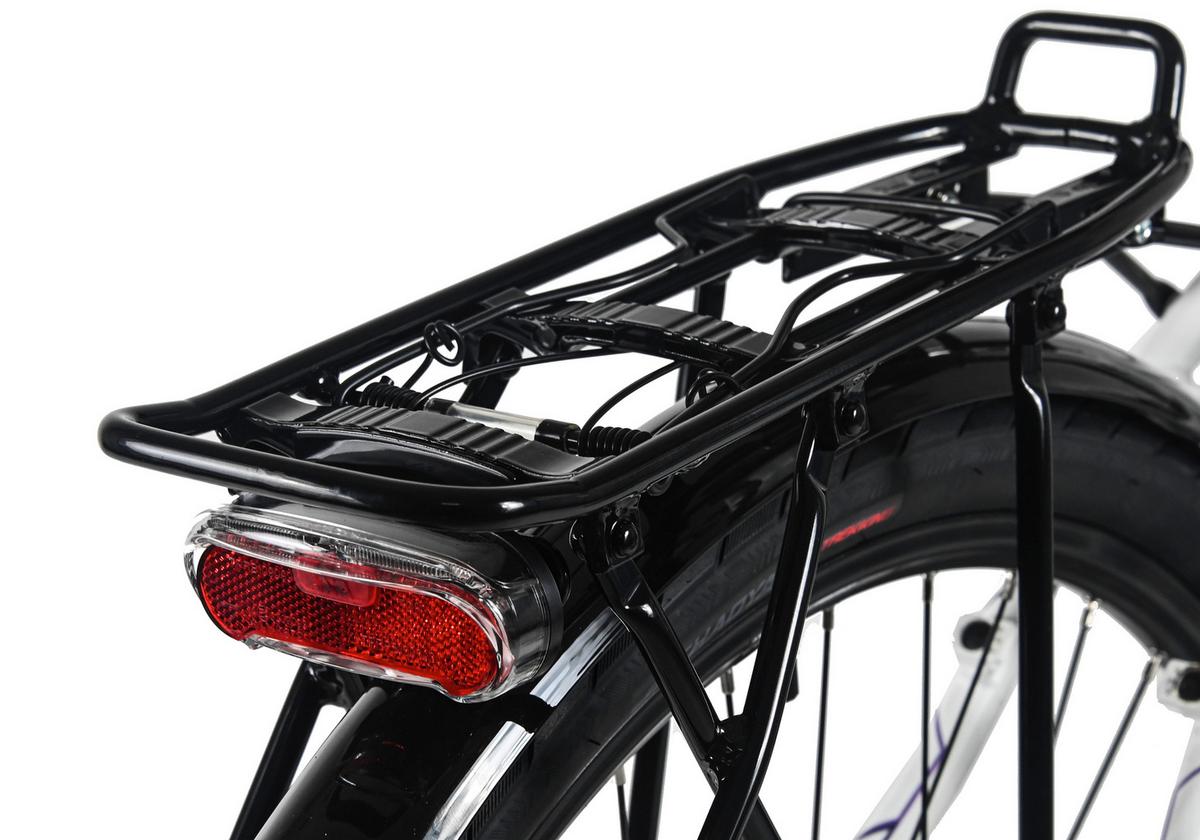 Trekkingrad Damen 28 Zoll - Weiß, Basics, Metall (25/140/60cm)