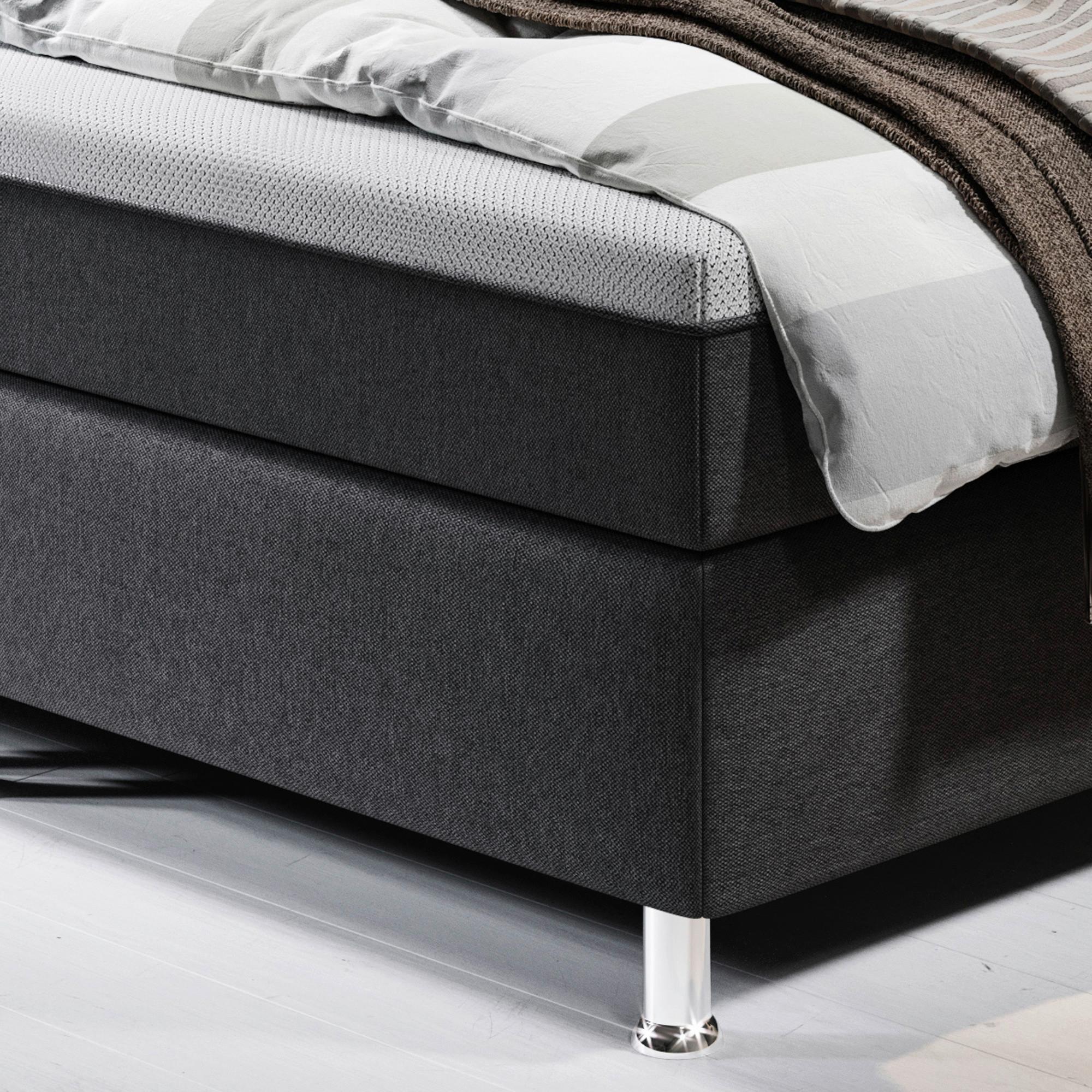 Boxspringbett mit Topper