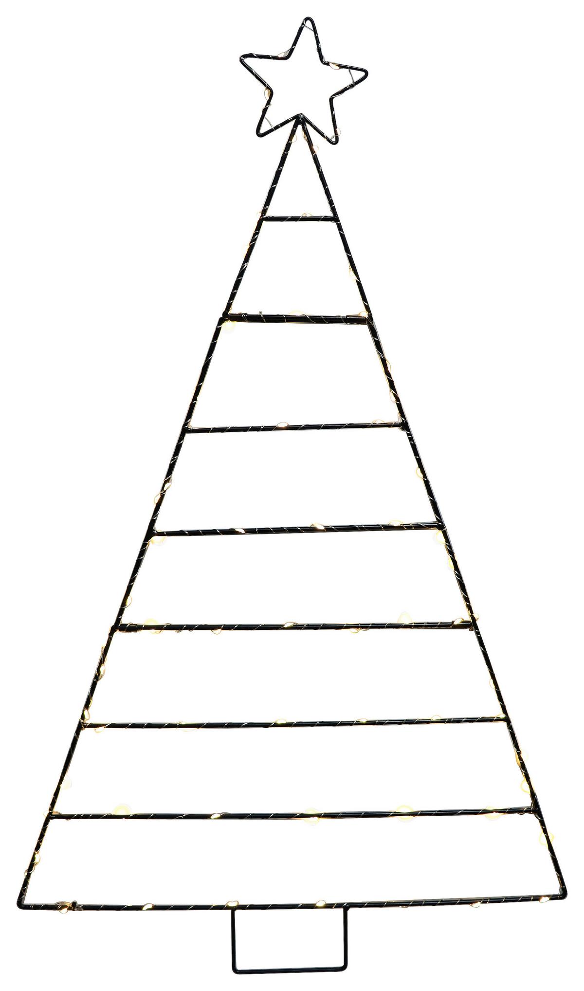 Led Díszlámpa Arthur - fekete, Romantik / Landhaus, fém (48/80cm) - James Wood