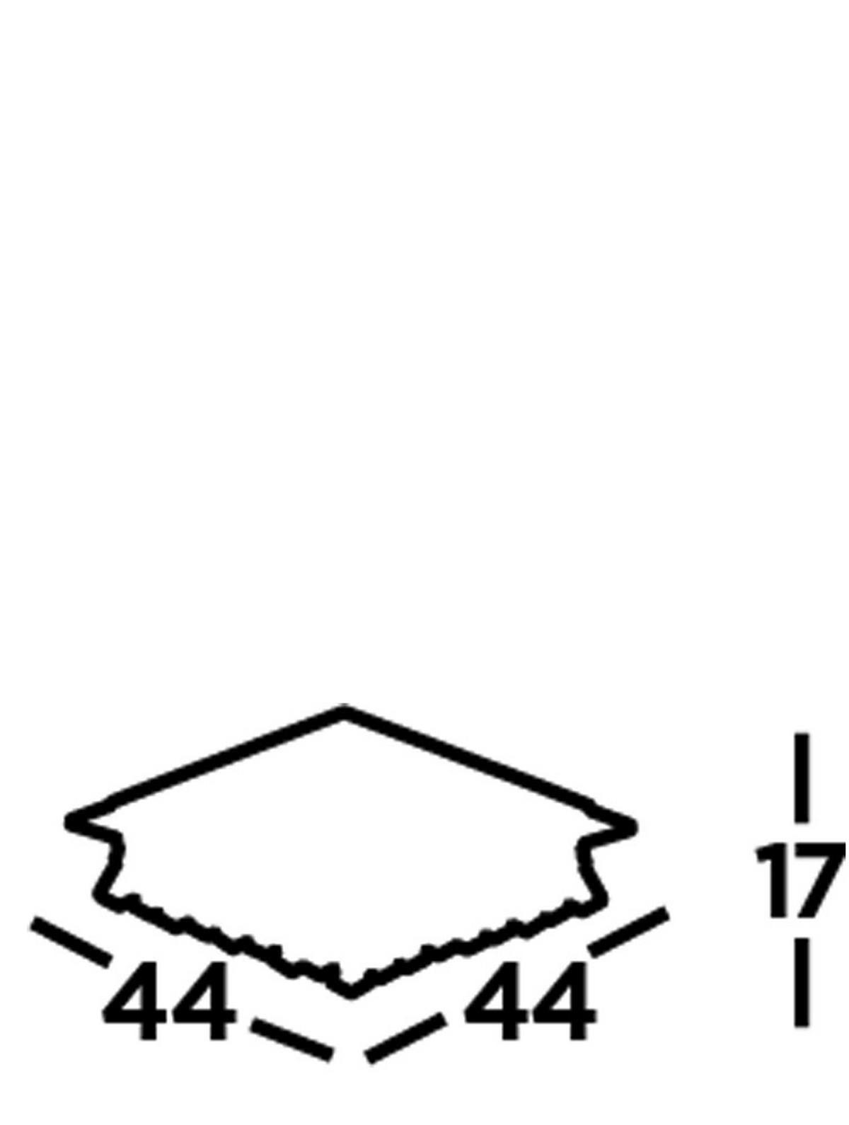 Deckenleuchte 7306-6cc Hanna 6lt Flush - Klar/Silberfarben, Basics, Glas/Metall (44/44/17cm)