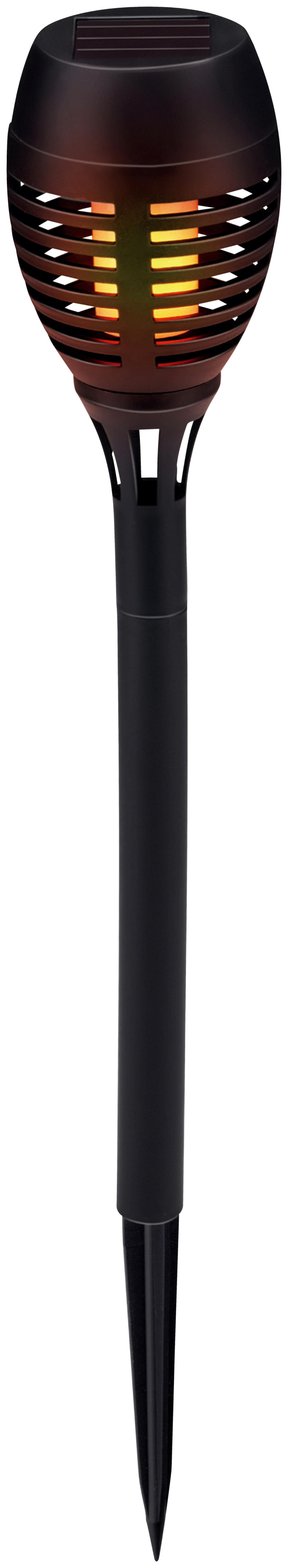 SOLÁRNÍ SVÍTIDLO FOI - černá, Konvenční, plast (7,5/47cm) - Modern Living