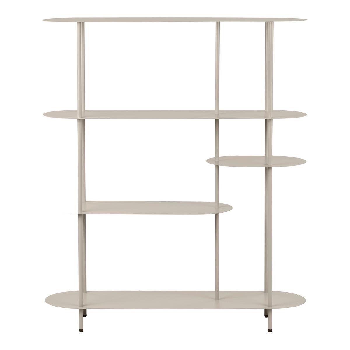 REGAL Rieti, Greige B: 118 cm - Greige, Design, Metall (118/139/31cm) - MID.YOU