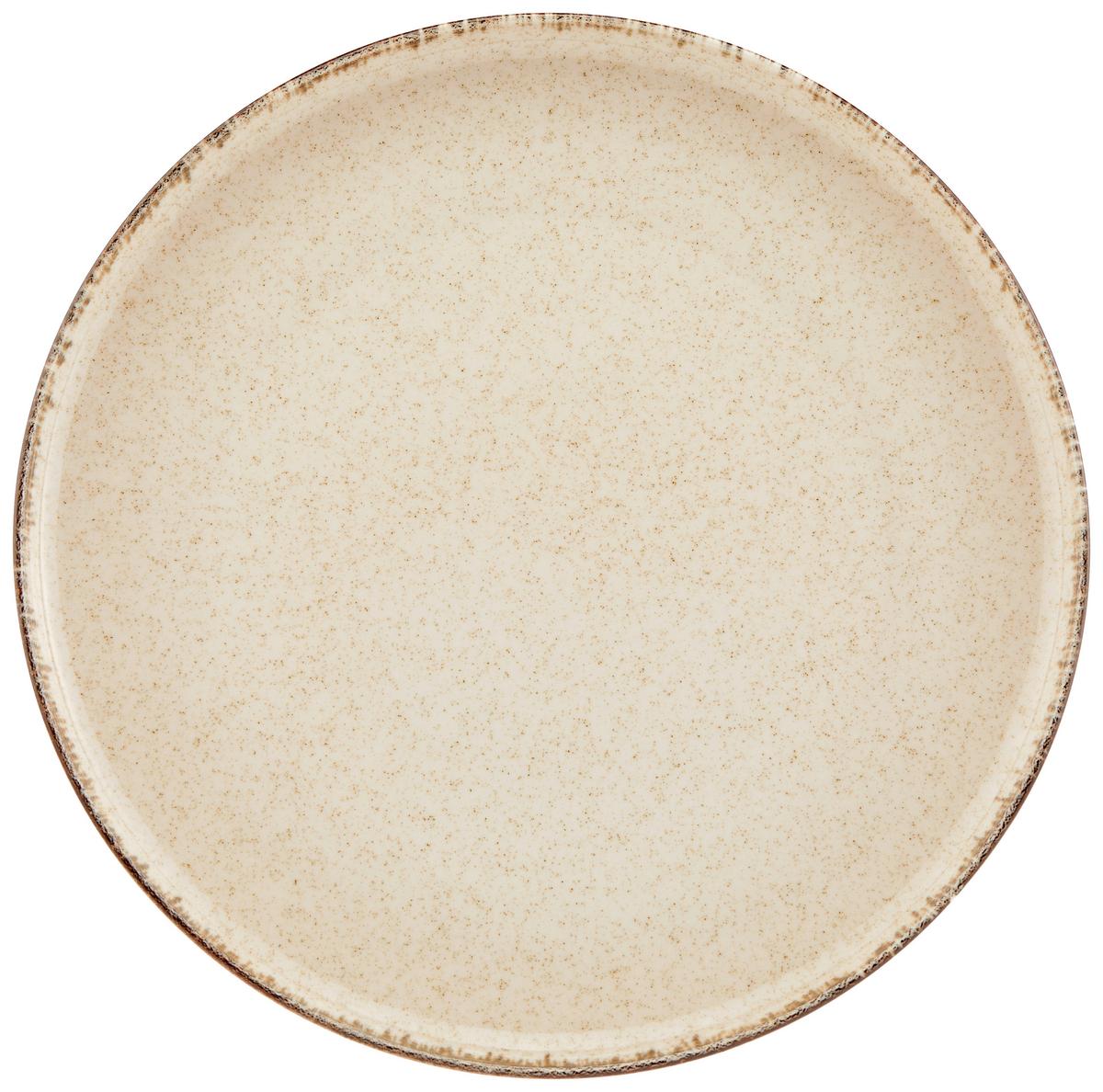 Speiseteller Porzellan Rund, Beige Sonora Ca. 27 Cm - Beige, MODERN, Keramik (27cm) - James Wood