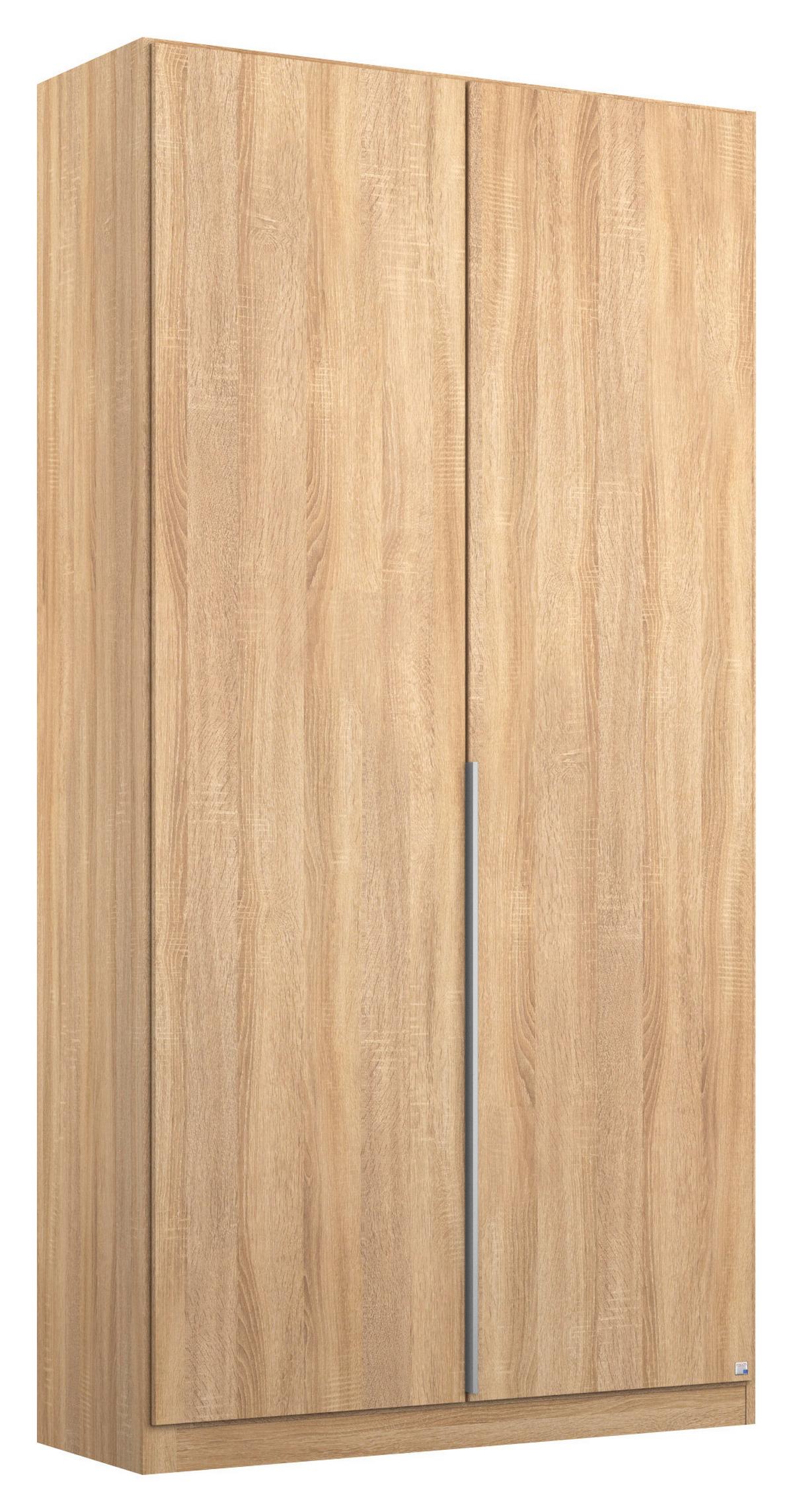 Drehtürenschrank 91cm Alabama, Sonoma Eiche Dekor - Sonoma Eiche, MODERN, Holzwerkstoff (91/229/54cm) - Rauch Möbel