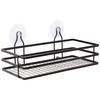 Duschregal Napoli 1 B9922482-4 - Schwarz, KONVENTIONELL, Metall (25/11,5/10cm) - Ondega