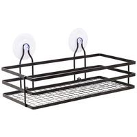 Duschregal Napoli 1 B9922482-4 - Schwarz, KONVENTIONELL, Metall (25/11,5/10cm) - Ondega