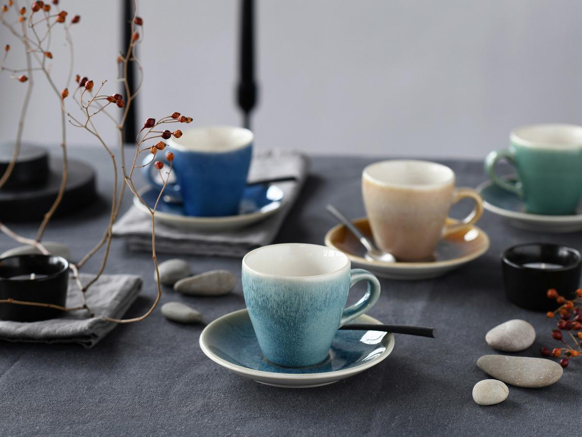 Tassenset Caldera Mix Multicolor L: 19 cm - Multicolor, Basics, Keramik (19/19/19cm) - Creatable