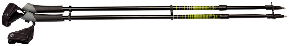 Walkingstöcke Master Pro, L: ca. 85-140 cm - Schwarz/Grau, Basics, Kunststoff/Metall (18/140cm) - Homezone