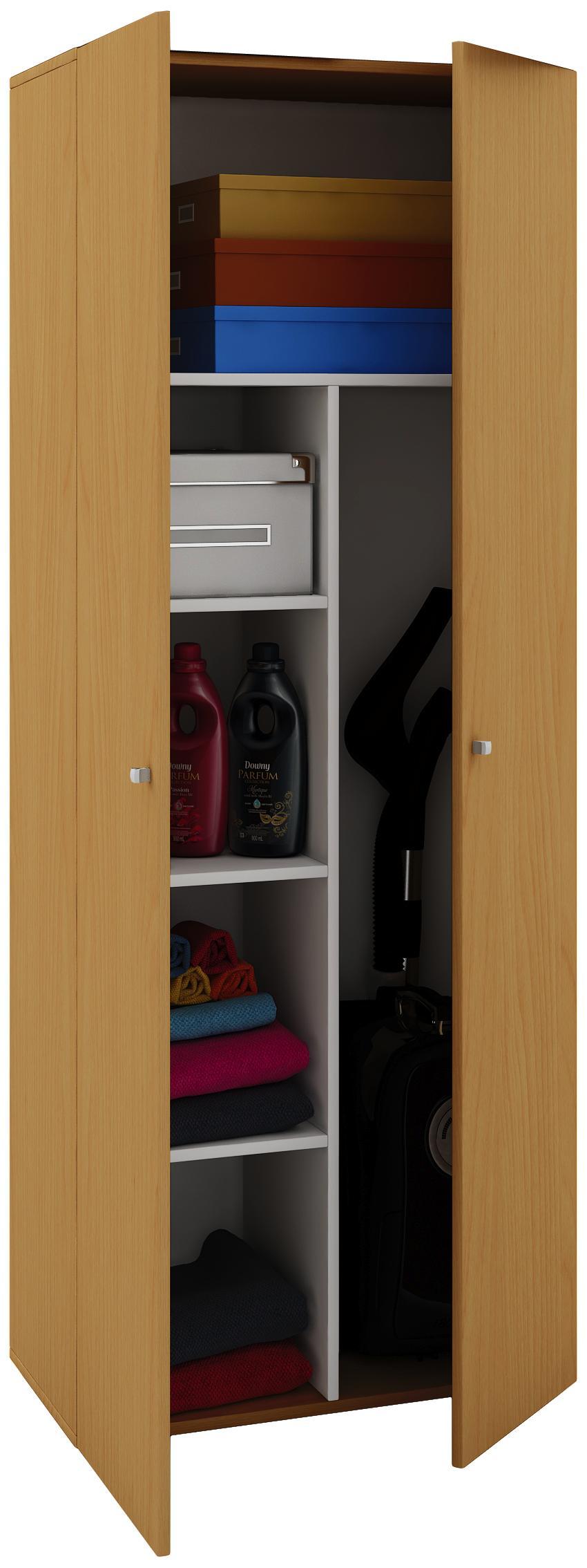 Mehrzweckschrank Vandol Ll B: 70 cm - Buchefarben, Basics, Holzwerkstoff (70/178/40cm)