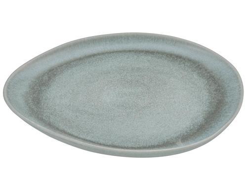 Plytký tanier Gourmet, Ø: 27cm - grafitová, Modern, keramika (27/20/3cm) - Premium Living