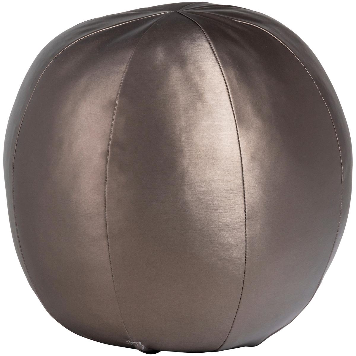 Pouf Rodeo Braun B: 30cm - Braun, Design, Textil (30/30/30cm) - Livetastic