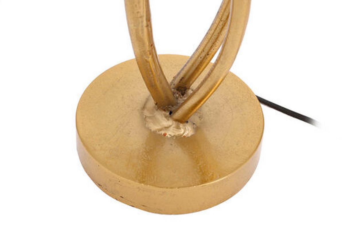 Tischlampe Cosima Goldfarben - Goldfarben, Trend, Kunststoff/Metall (16/28/52cm) - Kayoom