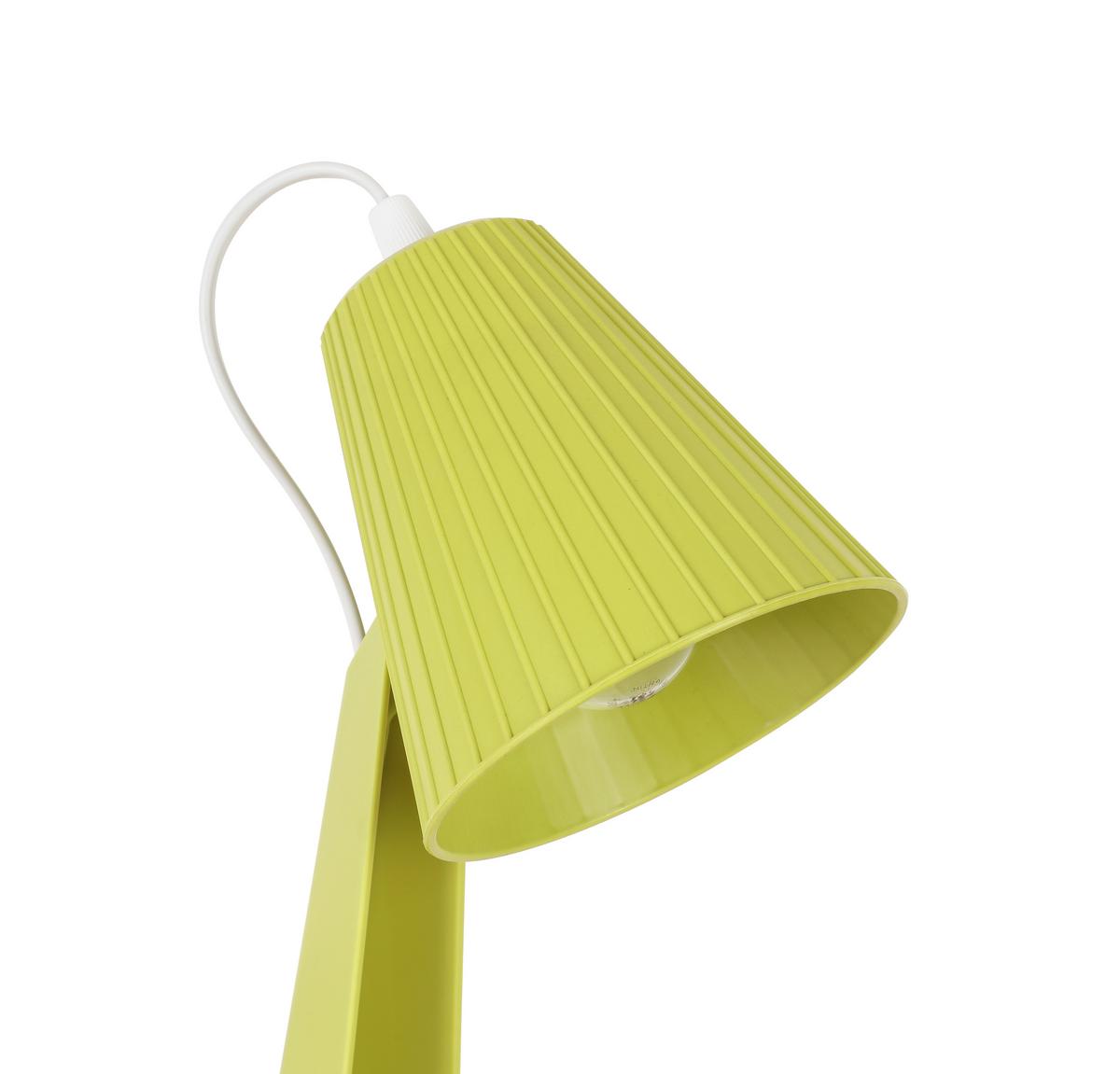 Stolní svítidlo BUNTI - světle zelená, Romantický / Rustikální, plast (15,6/34,3cm) - Modern Living