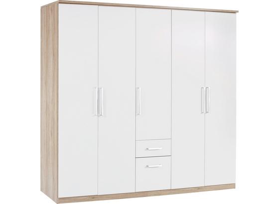Šatná Skriňa Wien - farby dubu/biela, Konvenčný, kompozitné drevo (226/212/54cm) Šatná Skriňa Wien - farby dubu/biela, Konvenčný, kompozitné drevo (226/212/54cm)