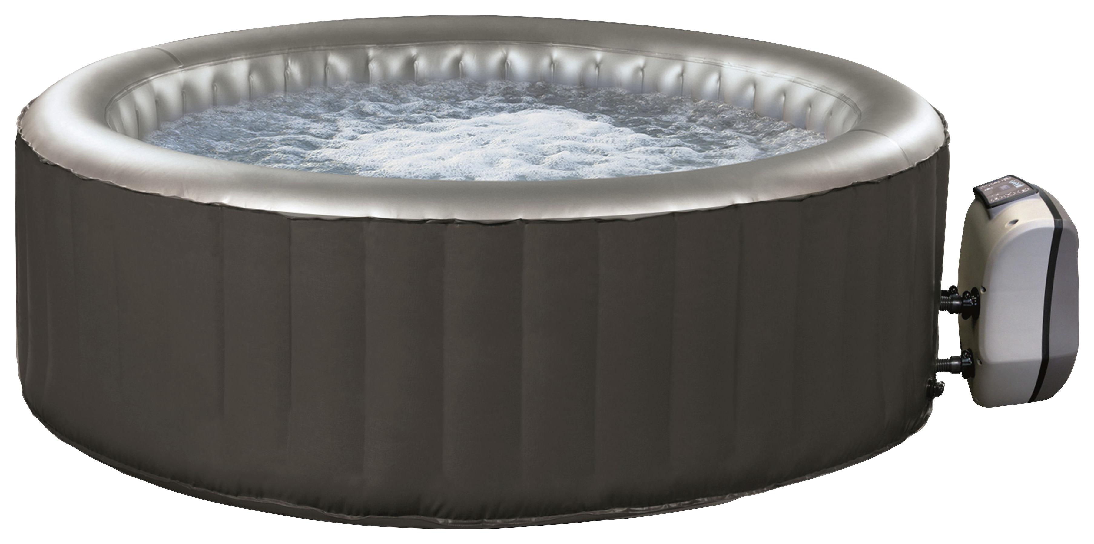 Whirlpool Aufblasbar London Ø 165 X H 67 cm - Braun, KONVENTIONELL, Kunststoff (165cm)