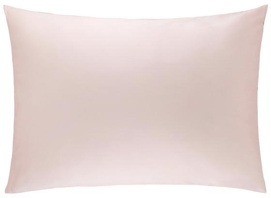Povlak Na Polštář Belinda, Cca 70x90cm - růžová/světle šedá, textil (70/90cm) - Premium Living Povlak Na Polštář Belinda, Cca 70x90cm - růžová/světle šedá, textil (70/90cm) - Premium Living