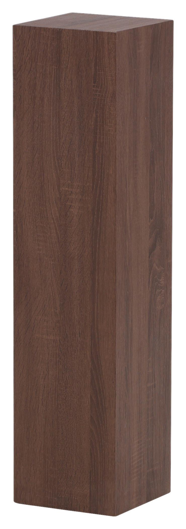 Beistelltisch Ramsvik - Braun, Design, Holz (23/23/95cm) - Livetastic