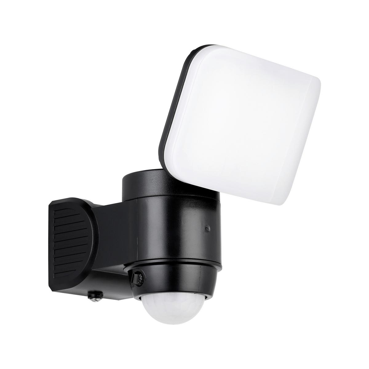 LED-Außenleuchten mit Bewegungsmelder Casabas 5w - Schwarz/Weiß, Basics, Kunststoff (15,5/3,5/11,5cm) - Eglo