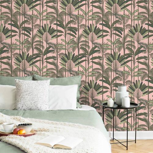 Vliestapete 118133 - Pink, Basics, Papier/Kunststoff (52/1005cm)