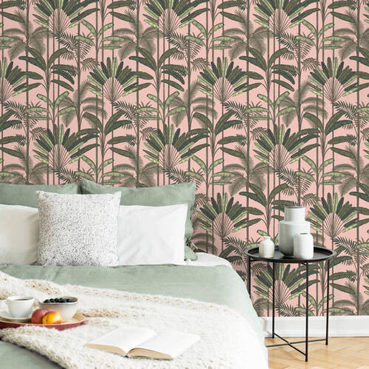 Vliestapete 118133 - Pink, Basics, Papier/Kunststoff (52/1005cm)