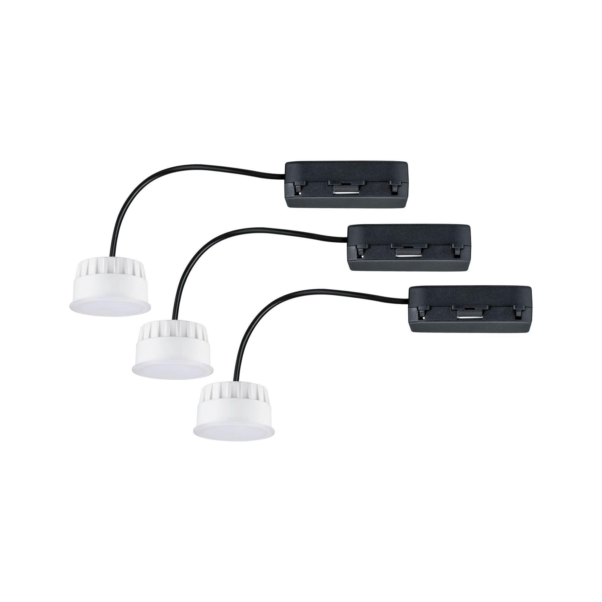 Deckenleuchte 3er Set Ø 5 cm dimmbar - Basics (5,1cm) - Paulmann