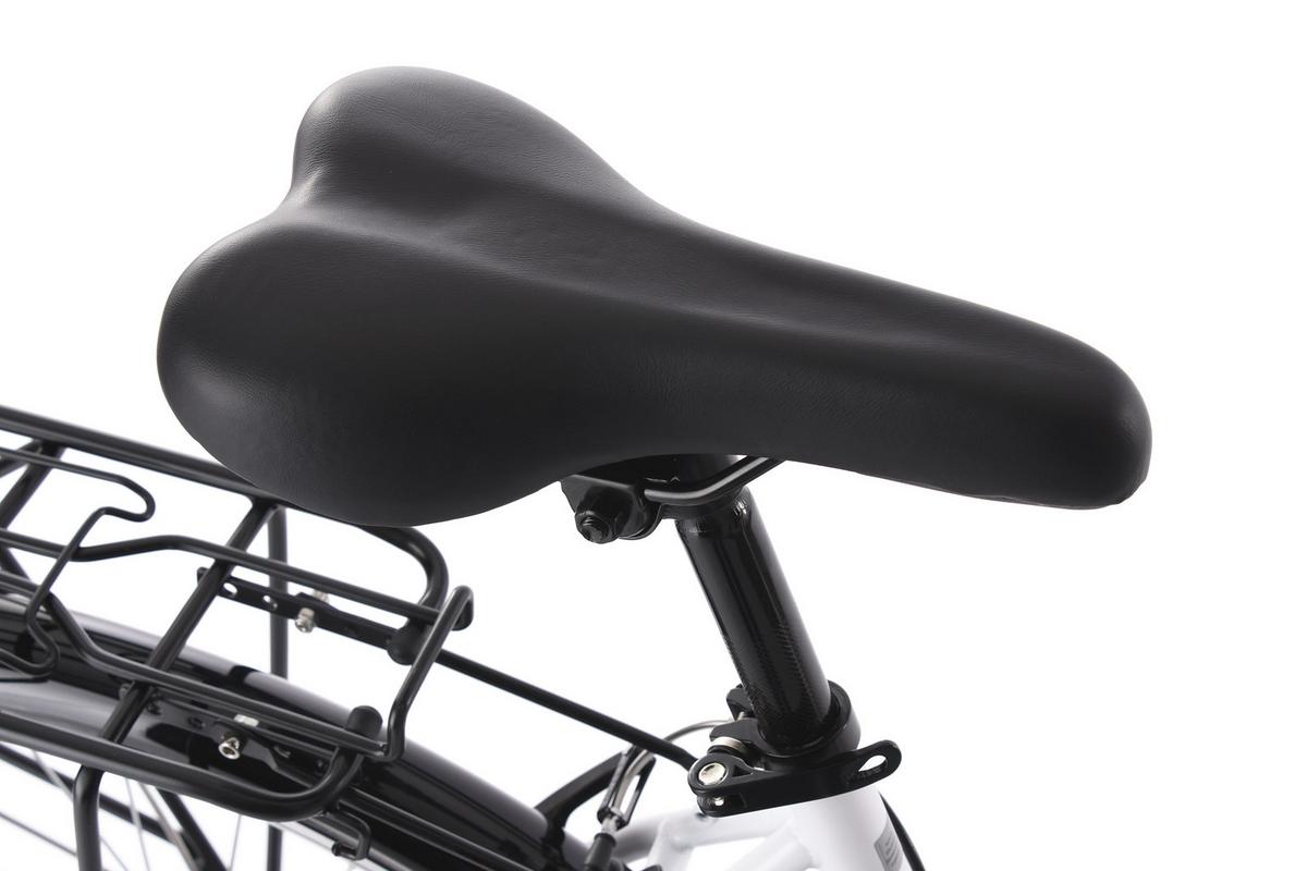 Trekkingrad Damen 28 Zoll 21 Gänge, Weiß - Weiß, Basics, Metall (180/70/80cm) - Da Capo