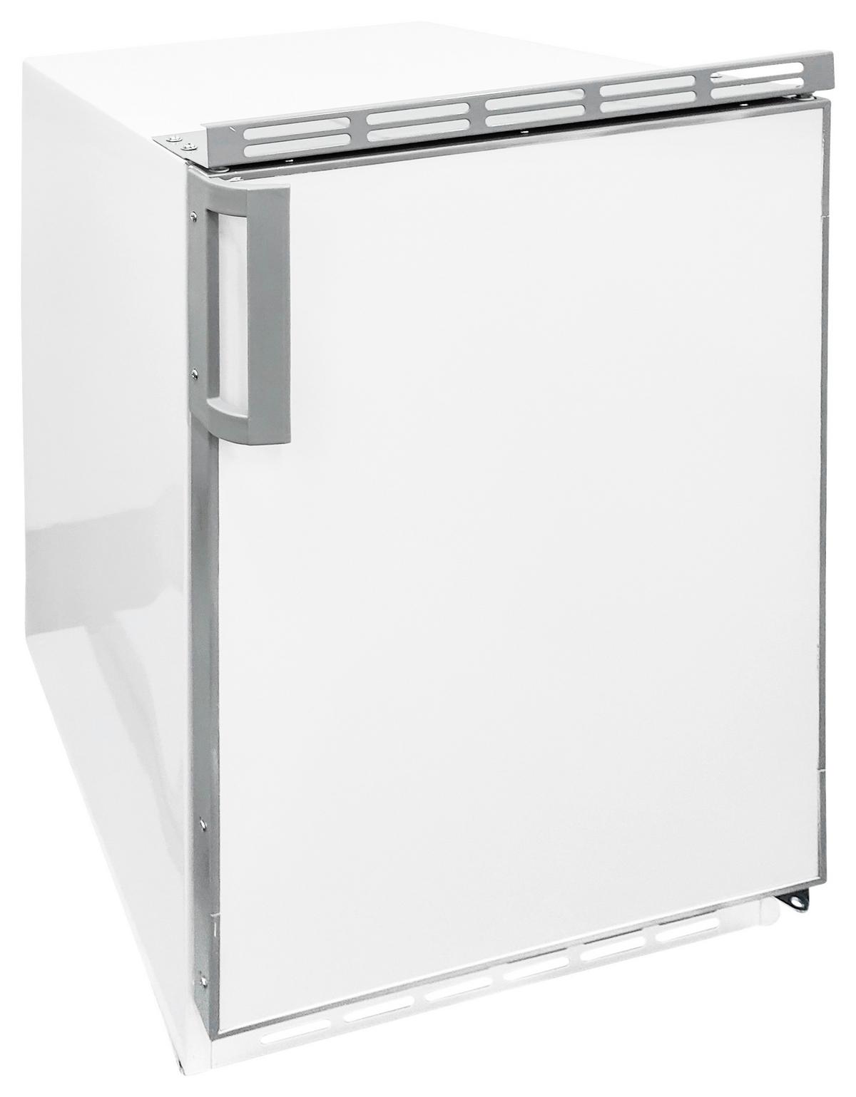 Kühlschrank Respekta Ilian Weiß B: 49,5 cm - Weiß, Basics, Glas/Metall (49,5/81,5/55cm) - Respekta
