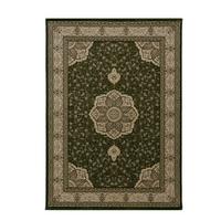 Orientalischer Webteppich Grün Kashmir 120x170 cm - Grün, LIFESTYLE, Textil (120/170cm)