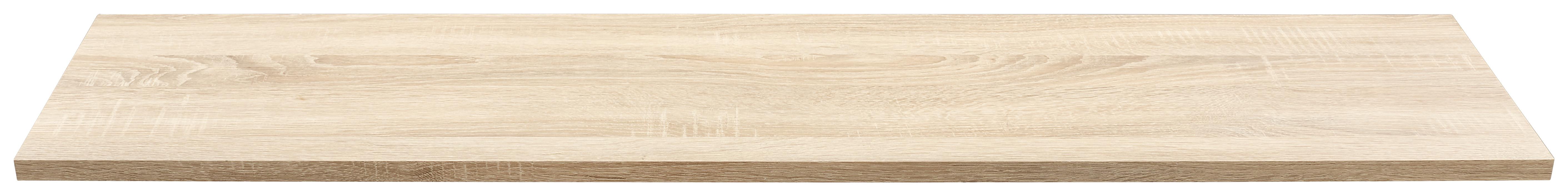 NÁSTENNÁ POLICA SKATE 120/30 - dub sonoma, Modern, kompozitné drevo (120/1,8/30cm)
