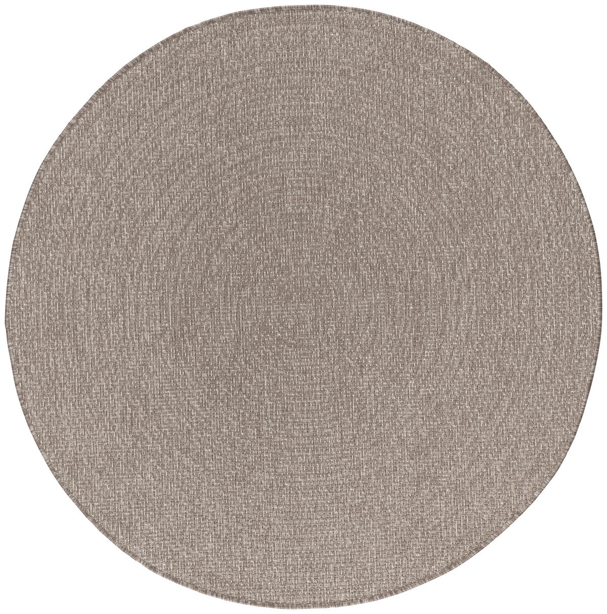 KOBEREC TKANÝ NA PLOCHO Line, P: 160cm, hnědá - hnědá, Moderní, textil (160cm) - Modern Living