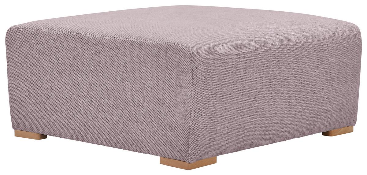 Hocker Vouge Altrosa Bxhxt: 101x44x92 Cm - Buchefarben/Altrosa, KONVENTIONELL, Textil (101/44/92cm) - Livetastic