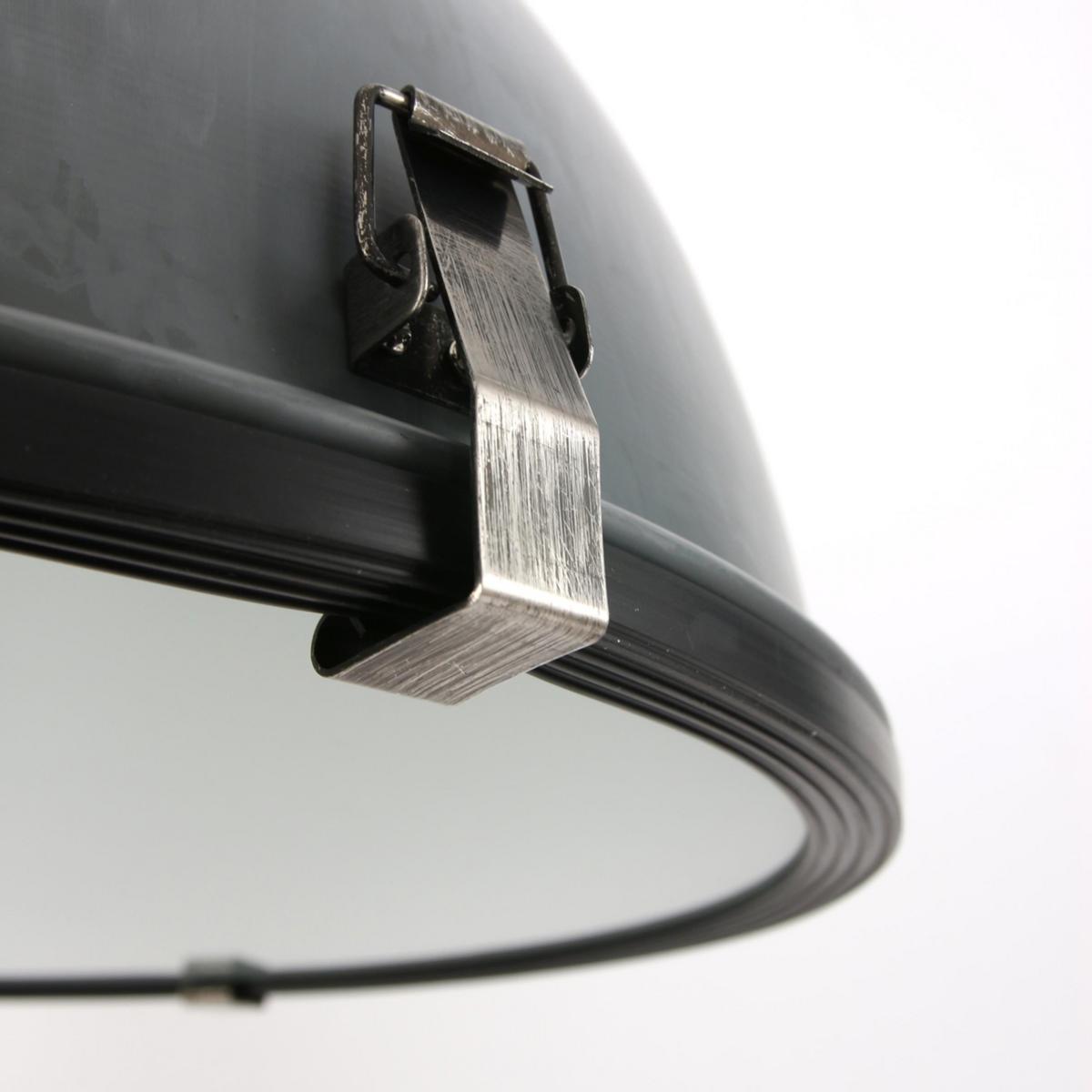 Pendelleuchte Bikkel - Grau, Trend, Glas/Metall (42/145/42cm)