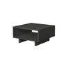 Couchtisch Hola Anthrazit B: 60 cm - Anthrazit, Design, Holzwerkstoff (60/60/32cm) - Livetastic