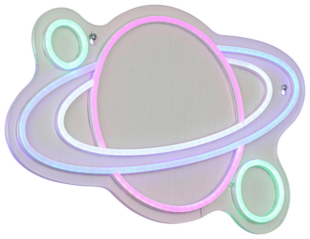 DEKORAČNÍ LED SVÍTIDLO ERDIO - bílá/průhledné, Moderní, plast (40/26/1cm) - Mömax