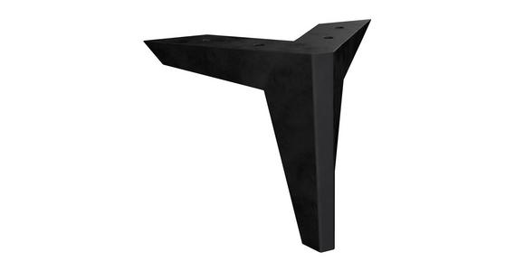 Fußset passend zu Unit Elements - Schwarz, MODERN, Kunststoff (12cm) - Ondega