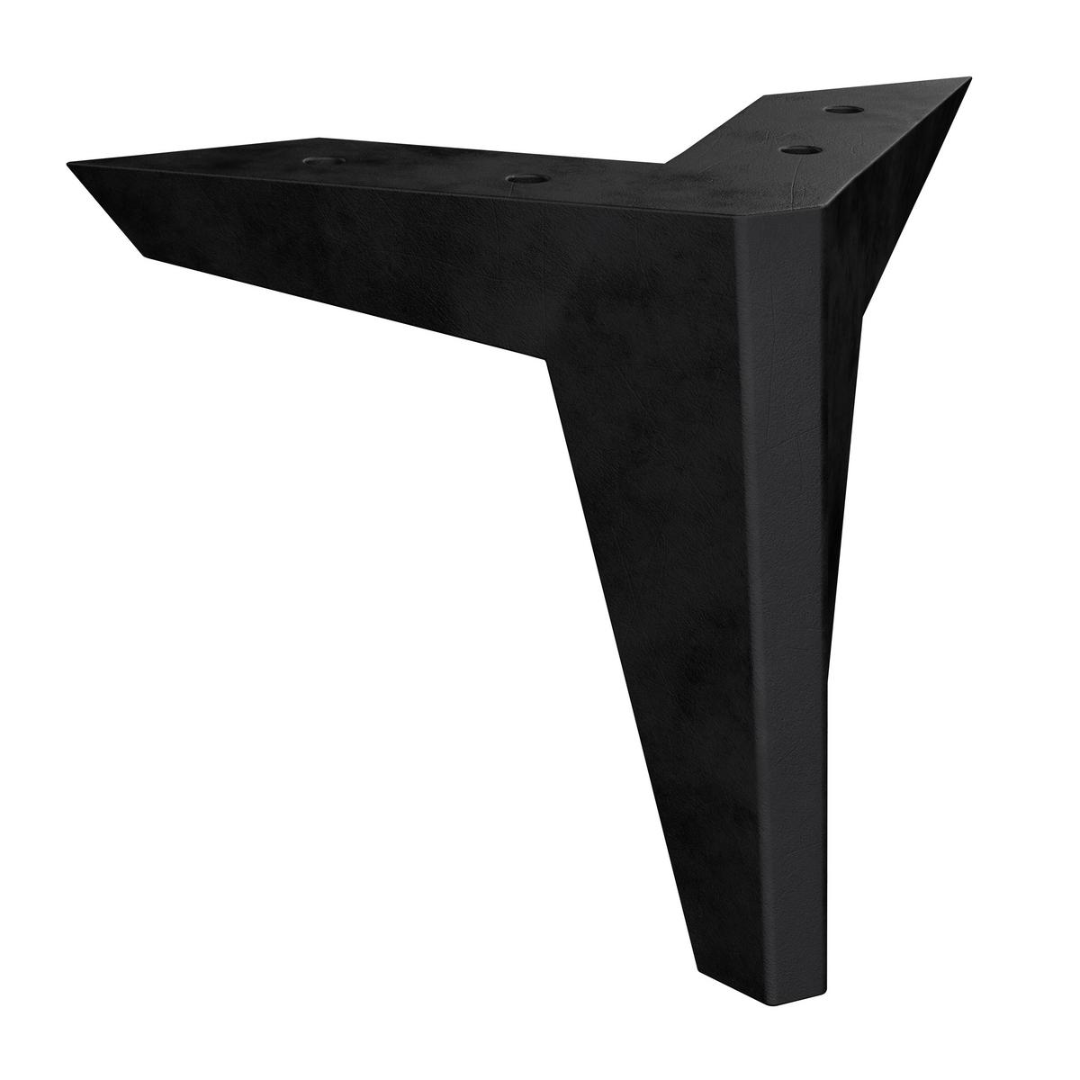 Fußset Passend Zu Unit Elements - Schwarz, MODERN, Kunststoff (12cm) - Ondega