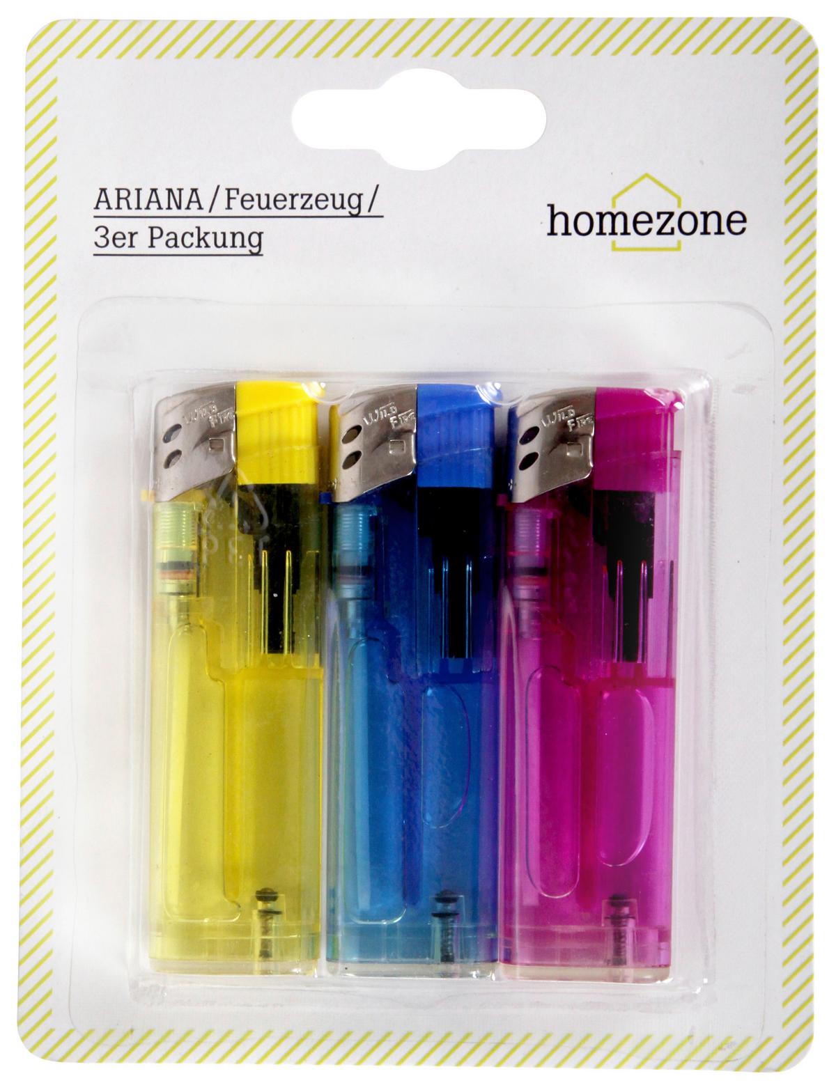 Öngyújtó Ariana - barna/fekete, Konventionell, műanyag (2.5/8.5cm) - Homezone