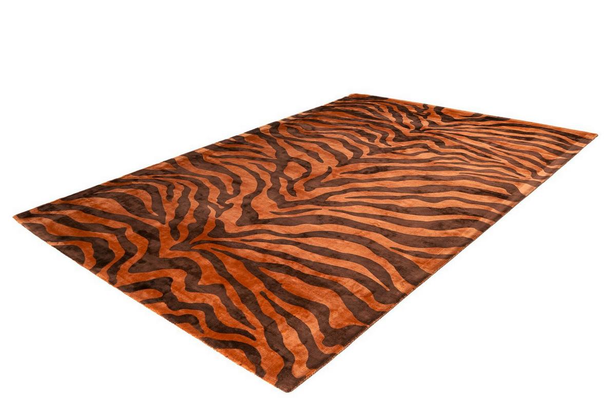 Flachwebteppich Sinai 125 Braun/Dunkelbraun, 200x290 cm - Dunkelbraun/Braun, KONVENTIONELL, Textil (200/290cm)