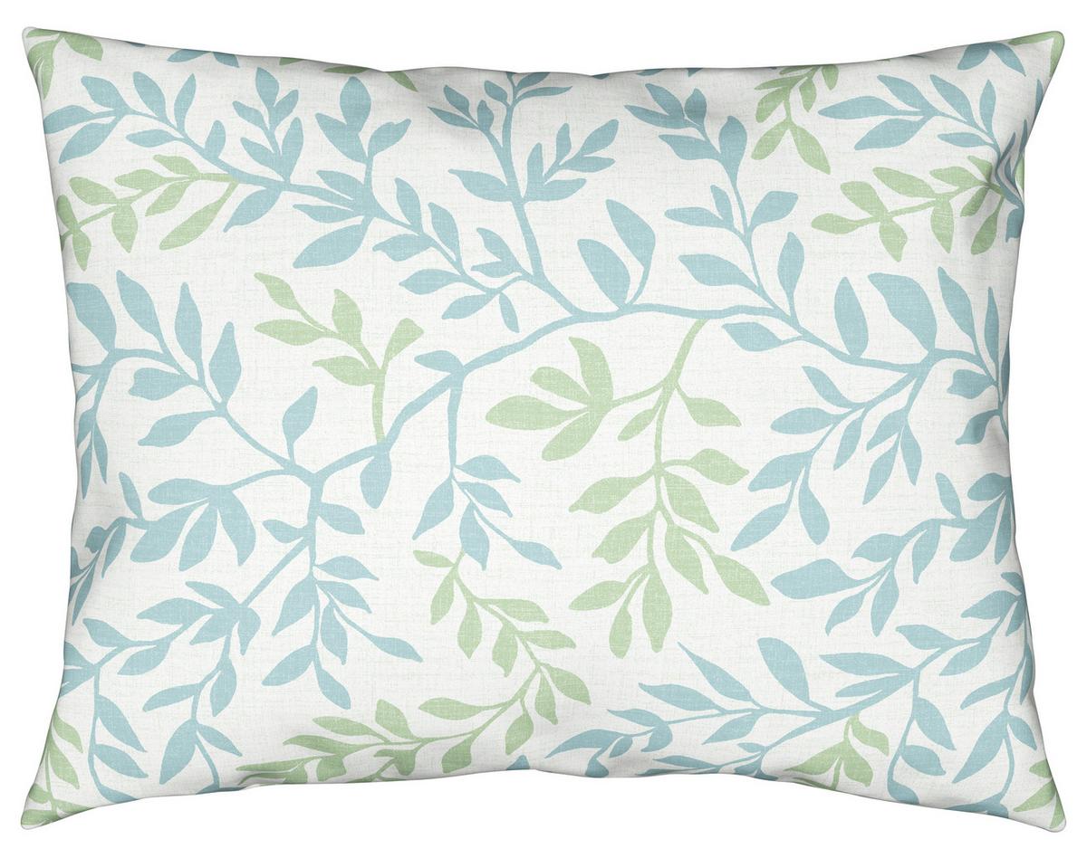 POVLEČENÍ Siglinde, 140/200cm - zelená/světle modrá, Konvenční, textil (140/200cm) - Modern Living